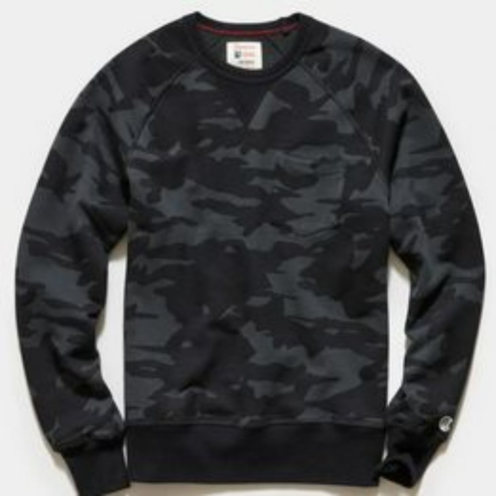 todd snyder camo pocket sweatshirt